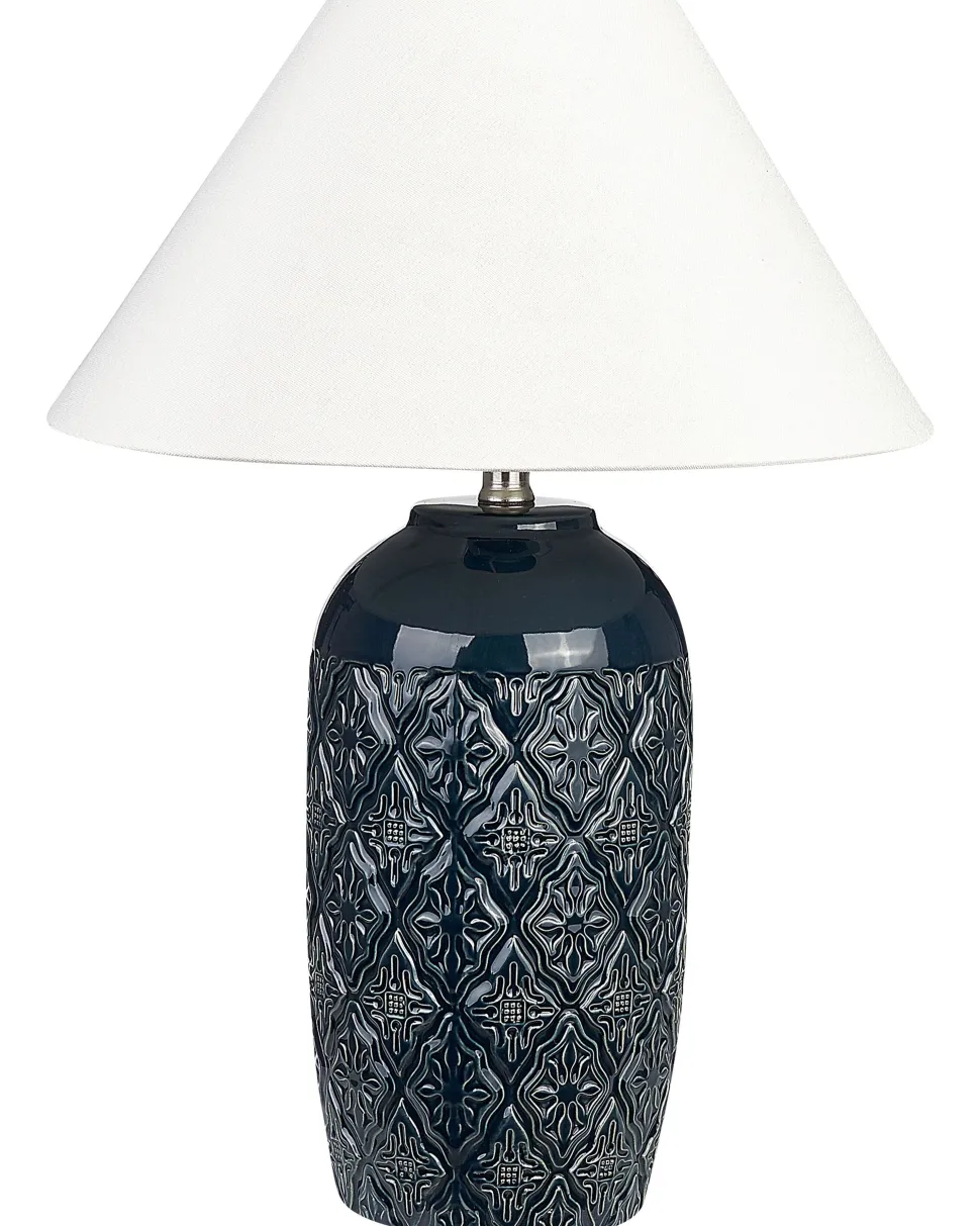 Beliani Poytavalaisin Keraaminen Tummansininen Telire Best