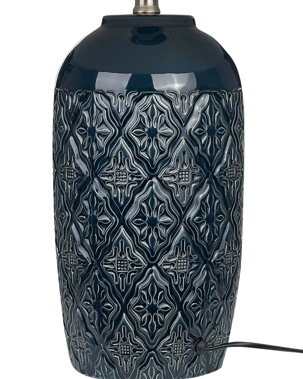 Beliani Poytavalaisin Keraaminen Tummansininen Telire Best