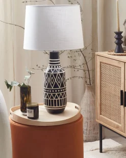 Beliani Poytavalaisin Keraaminen Musta Shebelle Hot