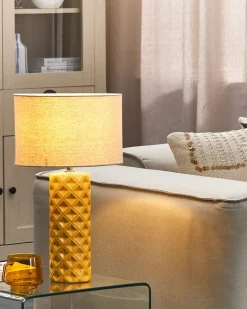 Beliani Poytavalaisin Keraaminen Keltainen Balonne Flash Sale