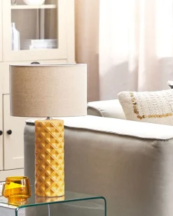 Beliani Poytavalaisin Keraaminen Keltainen Balonne Flash Sale