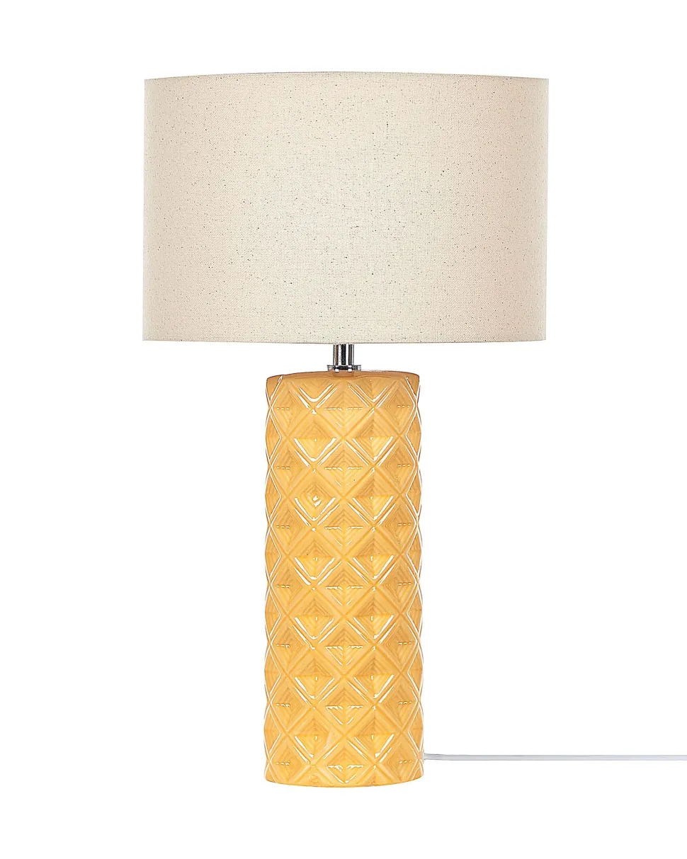 Beliani Poytavalaisin Keraaminen Keltainen Balonne Flash Sale