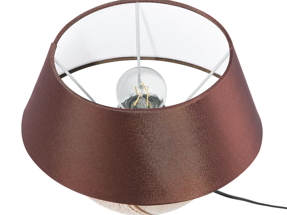 Beliani Poytavalaisin Keraaminen Ruskea Argun Cheap