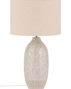 Beliani Poytavalaisin Keraaminen Beige Salza New