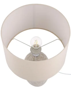 Beliani Poytavalaisin Keraaminen Beige Salza New