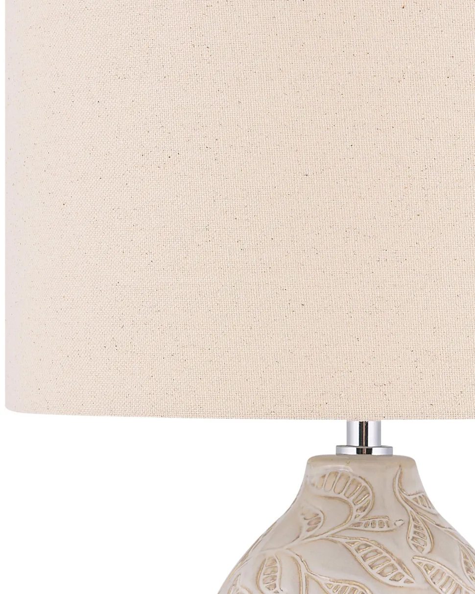 Beliani Poytavalaisin Keraaminen Beige Salza New