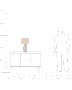 Beliani Poytavalaisin Keraaminen Beige Salza New