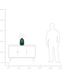 Beliani Poytavalaisin Keraaminen Tummanvihrea Careta Clearance