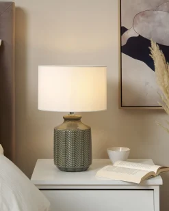 Beliani Poytavalaisin Keraaminen Harmaa Esperance New