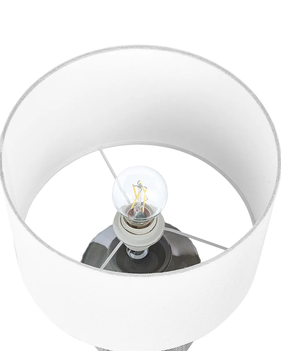 Beliani Poytavalaisin Keraaminen Harmaa Esperance New