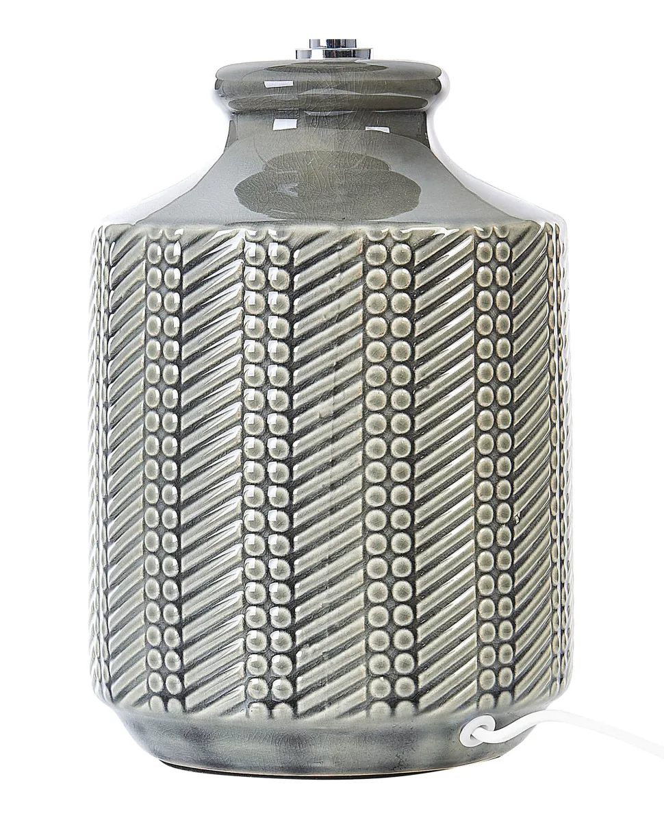 Beliani Poytavalaisin Keraaminen Harmaa Esperance New