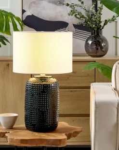 Beliani Poytavalaisin Keraaminen Tummansininen Mussel Best Sale