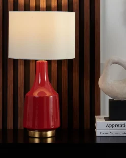 Beliani Poytavalaisin Keraaminen Punainen Triversa Store