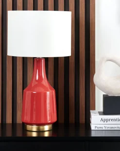 Beliani Poytavalaisin Keraaminen Punainen Triversa Store