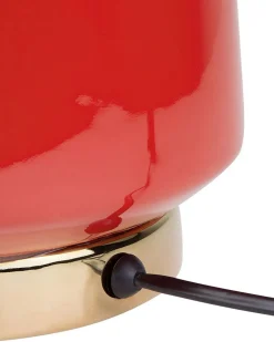 Beliani Poytavalaisin Keraaminen Punainen Triversa Store