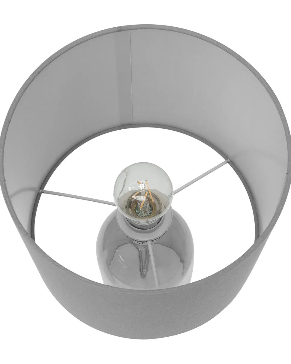 Beliani Poytavalaisin Lasi Kirkas/Harmaa Devoll New