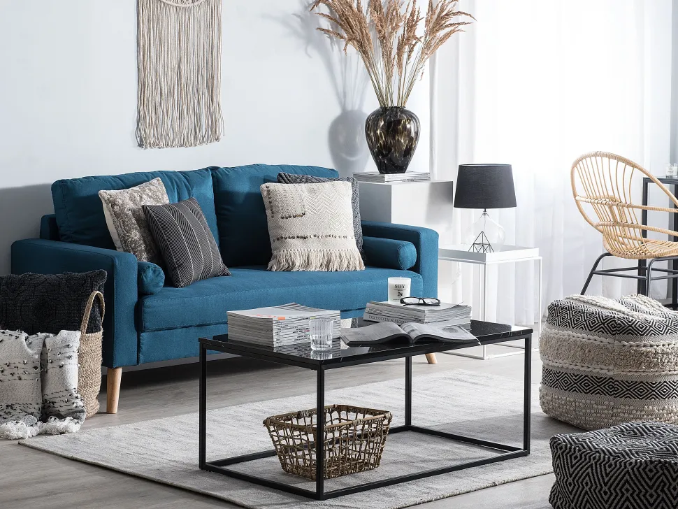 Beliani Poytavalaisin Lasi Kirkas/Musta Osum Hot