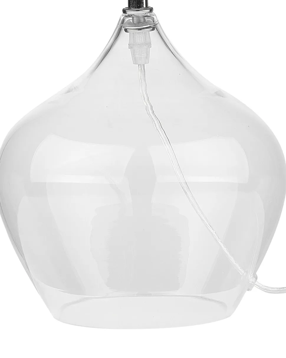 Beliani Poytavalaisin Lasi Kirkas/Musta Osum Hot