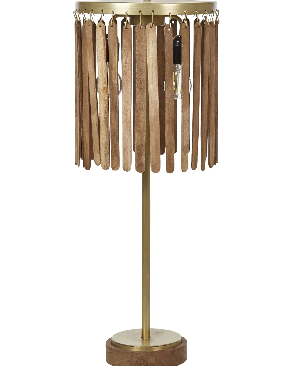 Beliani Poytavalaisin Mangopuu Tumma Puu/Messinki Sabari Discount