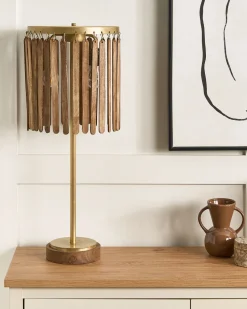 Beliani Poytavalaisin Mangopuu Tumma Puu/Messinki Sabari Discount