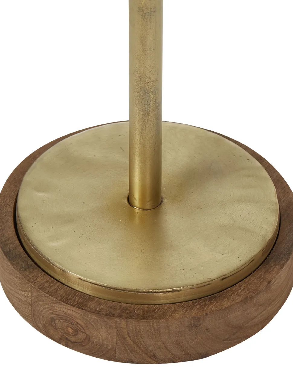 Beliani Poytavalaisin Mangopuu Tumma Puu/Messinki Sabari Discount