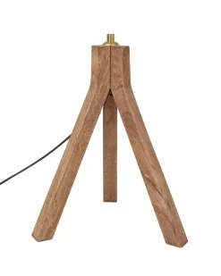 Beliani Poytavalaisin Mangopuu Tumma Puu/Messinki Beki Fashion