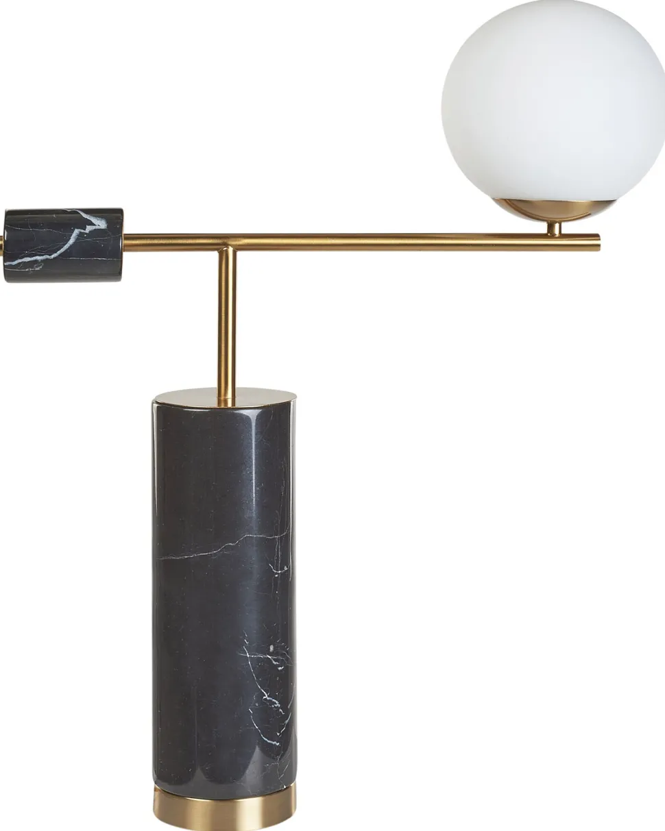 Beliani Poytavalaisin Marmori Musta/Kulta Hondo Flash Sale