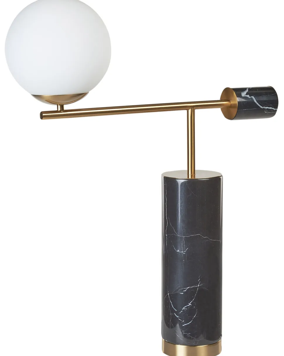 Beliani Poytavalaisin Marmori Musta/Kulta Hondo Flash Sale