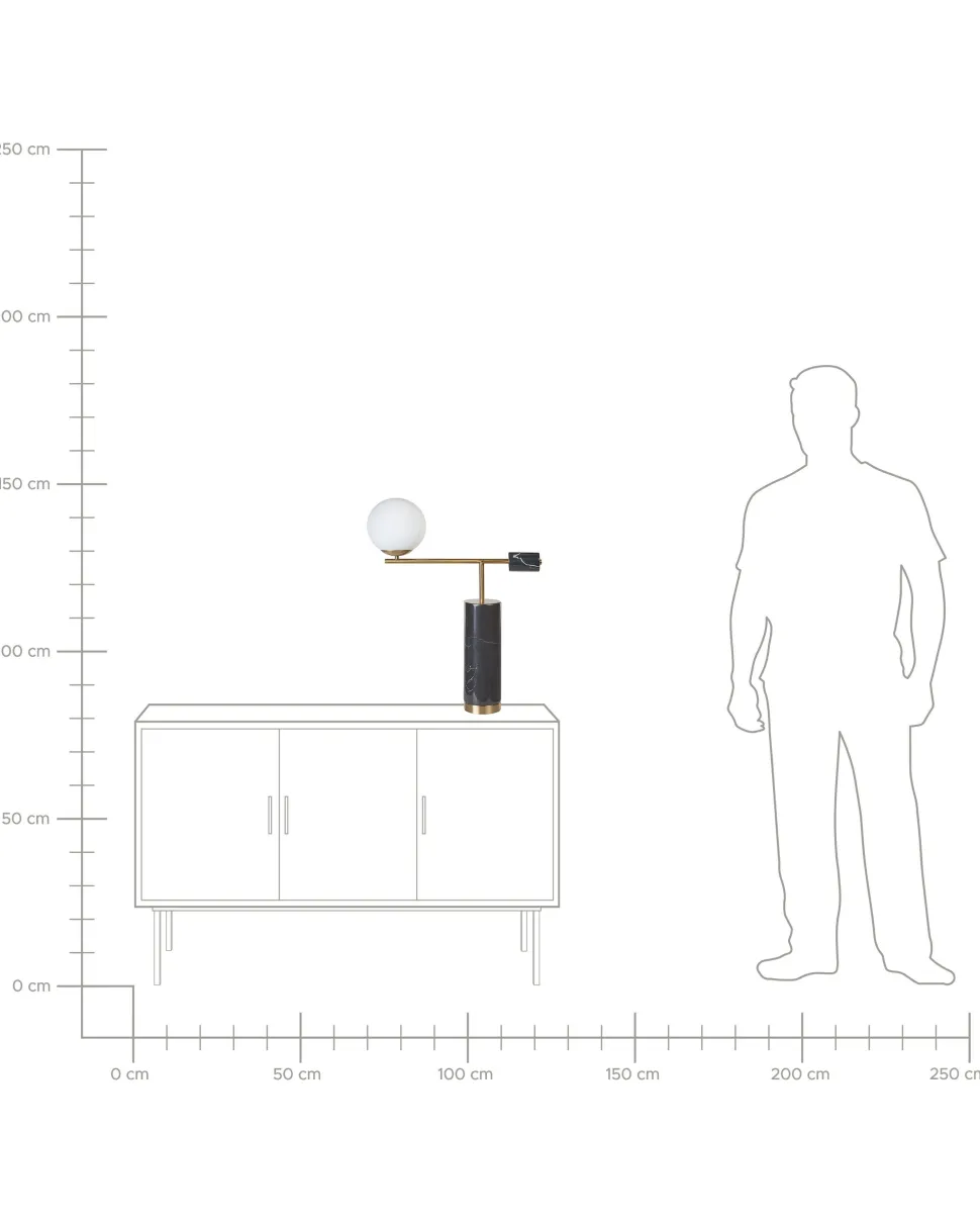 Beliani Poytavalaisin Marmori Musta/Kulta Hondo Flash Sale
