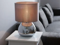 Beliani Poytavalaisin Metalli Harmaa/Hopea Ronava Sale