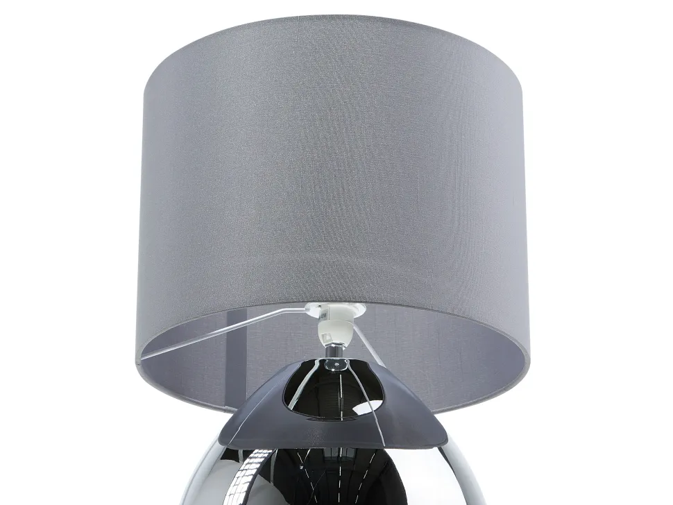 Beliani Poytavalaisin Metalli Harmaa/Hopea Ronava Sale