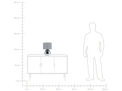 Beliani Poytavalaisin Metalli Harmaa/Hopea Ronava Sale