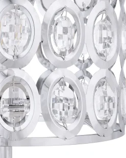 Beliani Poytavalaisin Metalli Hopea Tenna Store