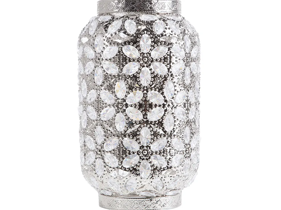 Beliani Poytavalaisin Metalli Keskikokoinen Hopea Sajo New