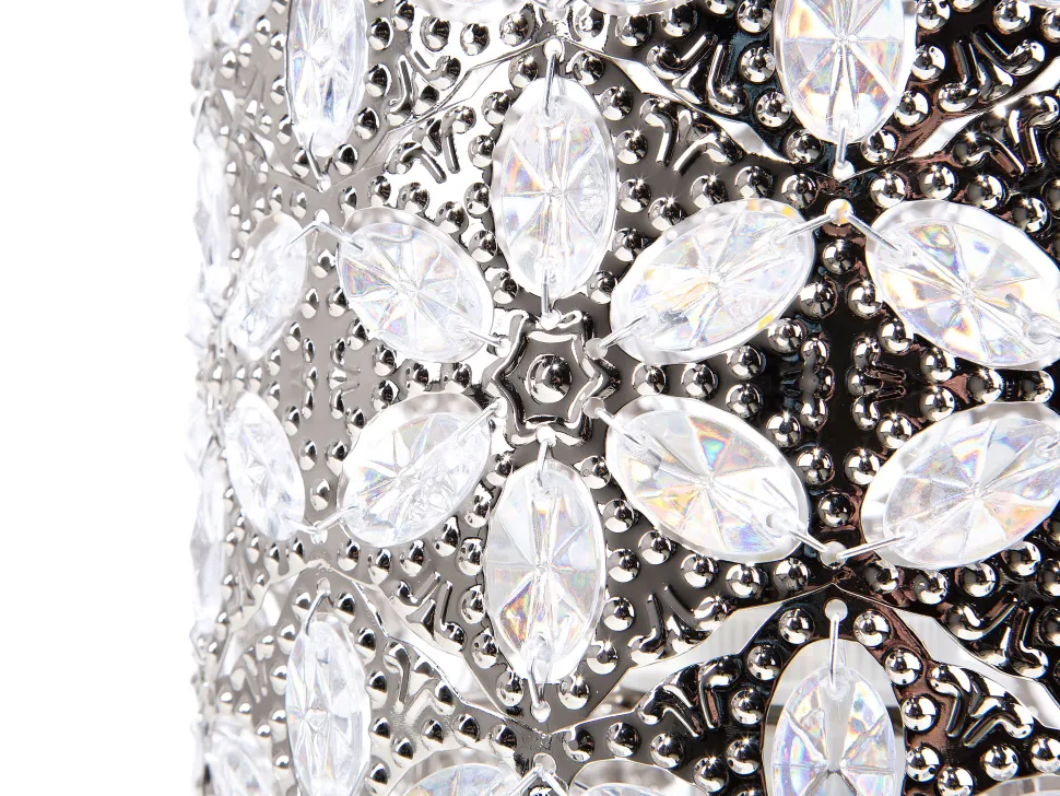 Beliani Poytavalaisin Metalli Keskikokoinen Hopea Sajo New