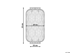 Beliani Poytavalaisin Metalli Keskikokoinen Hopea Sajo New