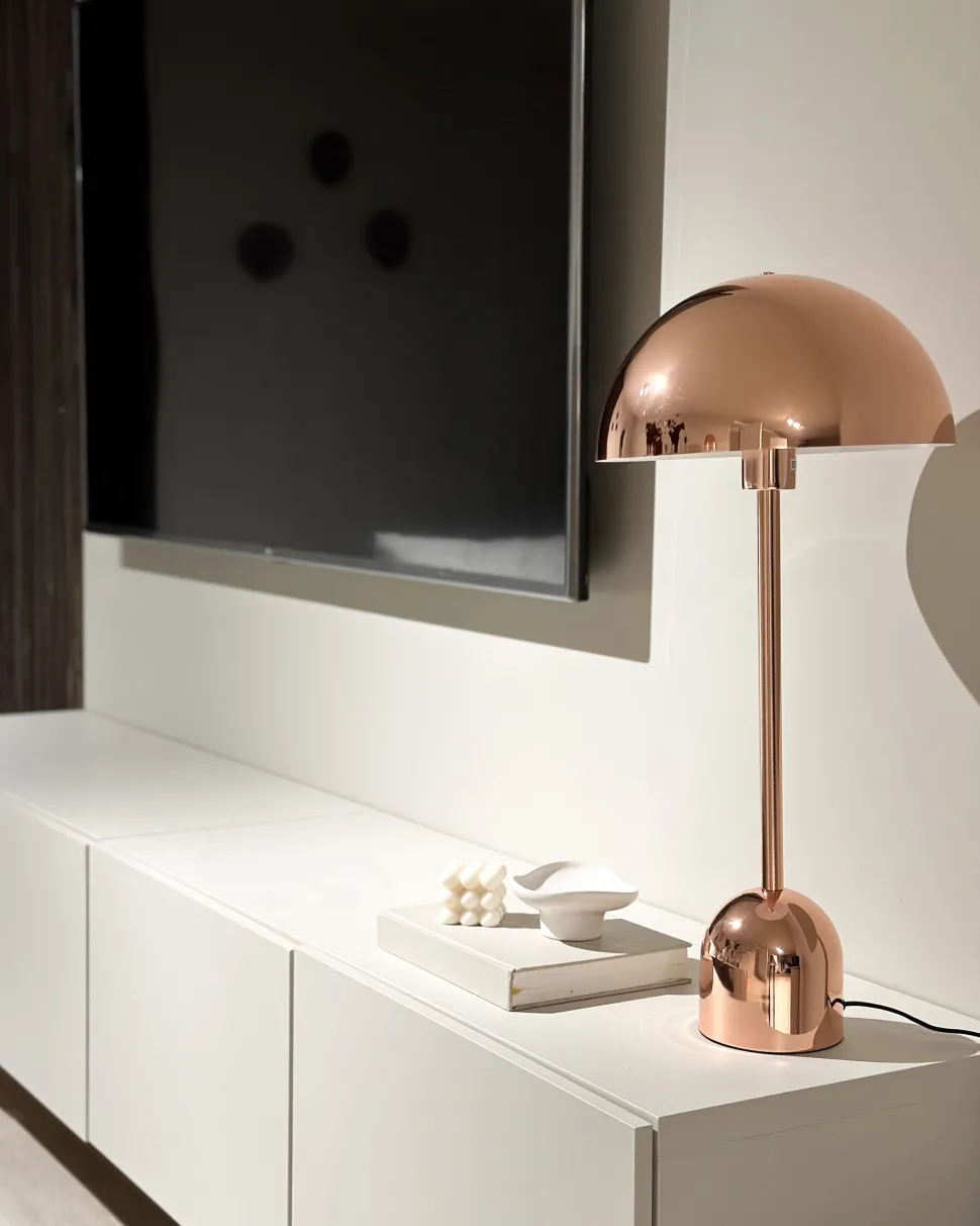 Beliani Poytavalaisin Metalli Kupari Macasia New