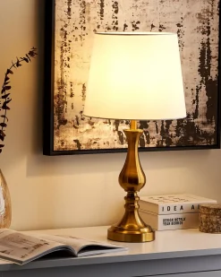 Beliani Poytavalaisin Metalli Valkoinen/Kulta Hodmo Outlet