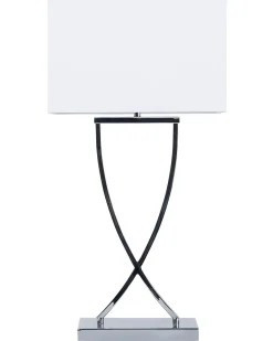 Beliani Poytavalaisin Metalli Valkoinen/Hopea Yasuni Shop