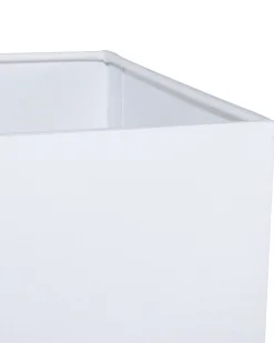 Beliani Poytavalaisin Metalli Valkoinen/Hopea Yasuni Shop