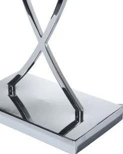 Beliani Poytavalaisin Metalli Valkoinen/Hopea Yasuni Shop