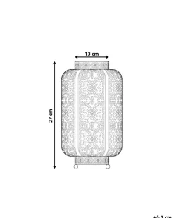 Beliani Poytavalaisin Metalli Valkoinen Somes Clearance