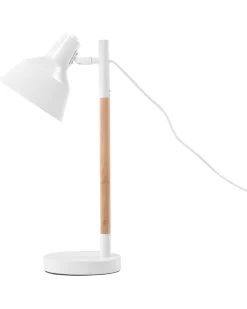 Beliani Poytavalaisin Metalli Valkoinen/Vaalea Puu Aldan Store