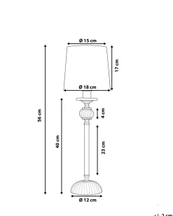 Beliani Poytavalaisin Metalli Valkoinen Kubena Clearance