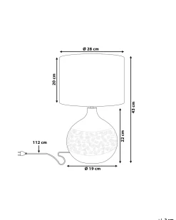 Beliani Poytavalaisin Posliini Hopea Yakima Discount