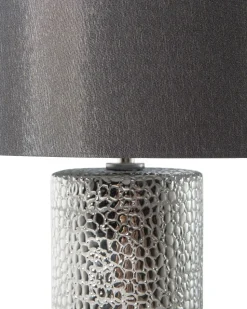 Beliani Poytavalaisin Posliini Musta/Hopea Aiken Fashion