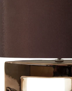 Beliani Poytavalaisin Posliini Ruskea Duero Hot