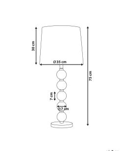 Beliani Poytavalaisin Teras Musta/Kulta Assonet Best