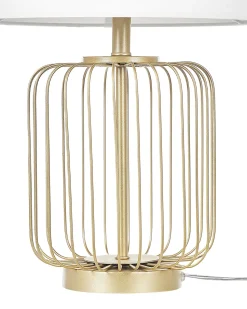 Beliani Poytavalaisin Teras Valkoinen/Kulta Thouet Online