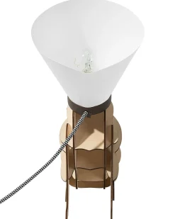 Beliani Poytavalaisin Vaalea Puu/Valkoinen Isna Outlet